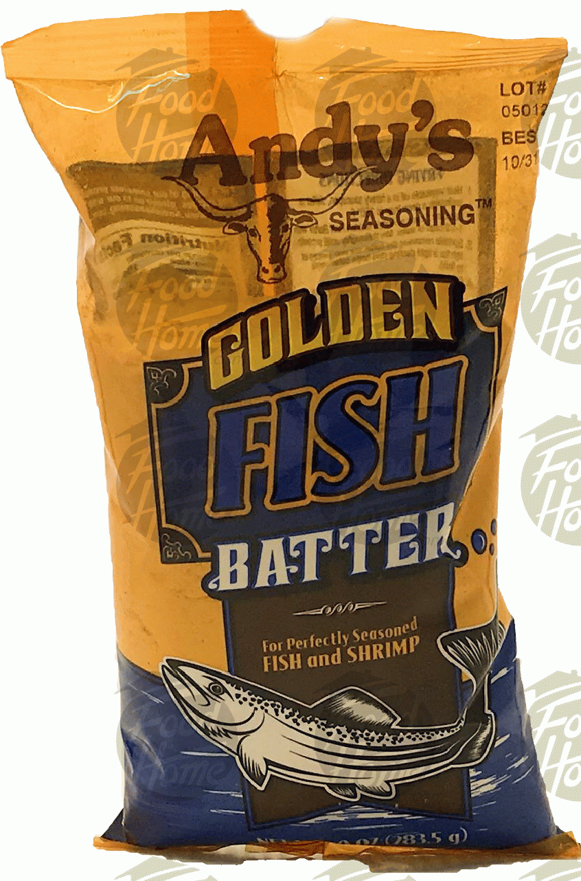 Andy's  golden fish batter seasoning for shrimp too Full-Size Picture